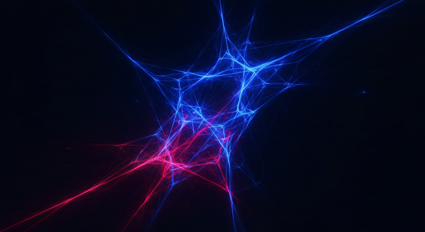 Laser light abstract background